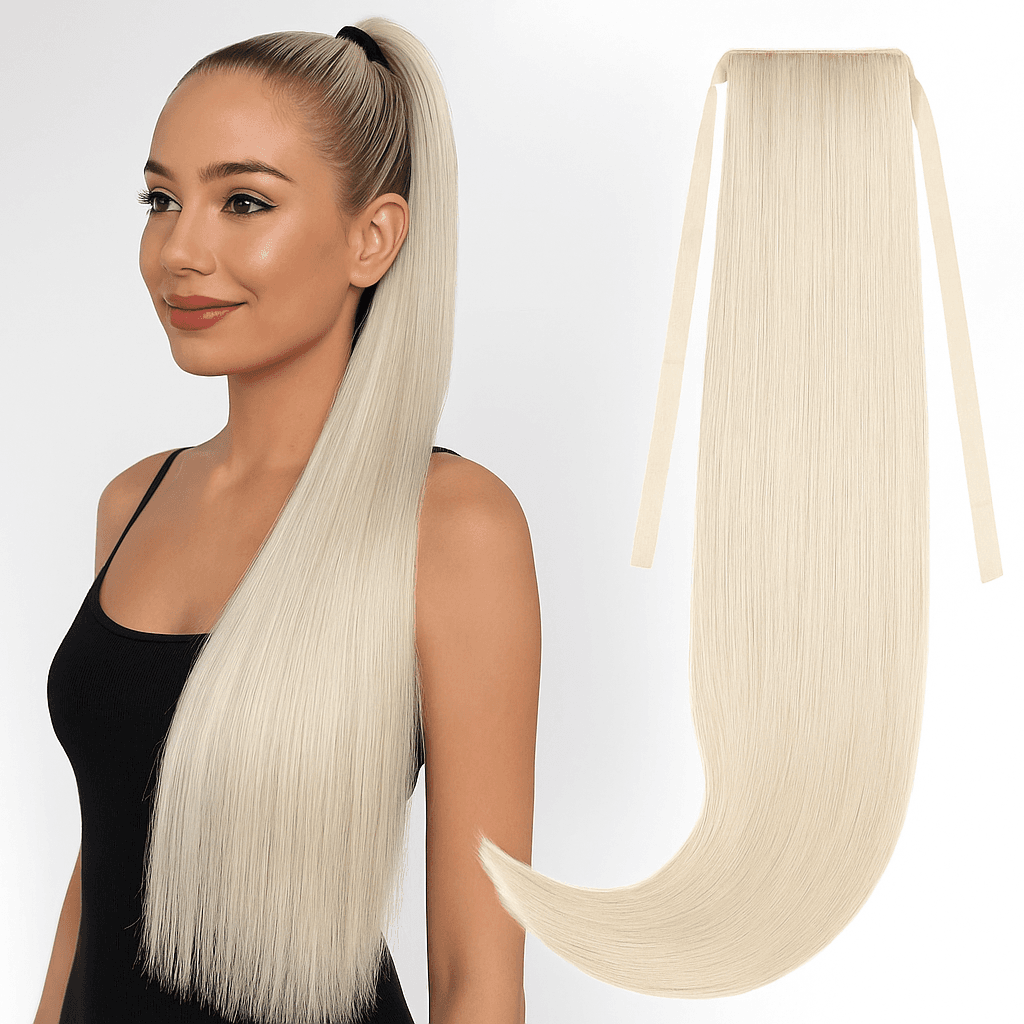 Coada de Păr Super Volum Silver