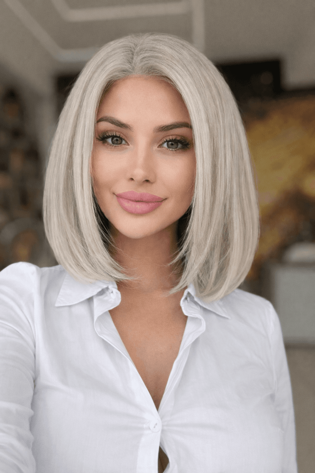 Peruca din par natural Polina