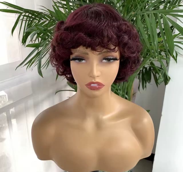 Peruca Miriam Saten Violet Peruca Miriam Saten Violet