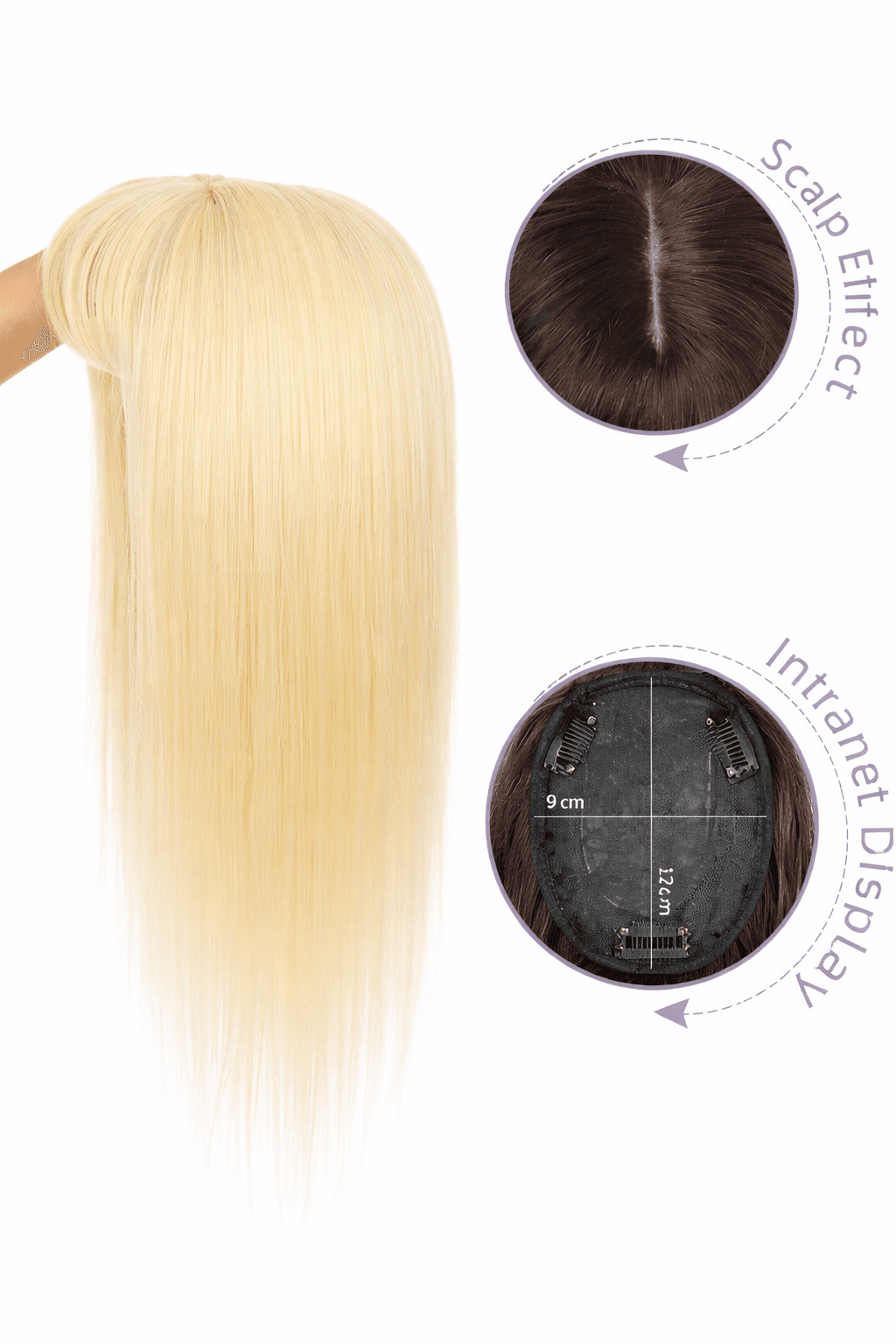 Peruca Partiala Cu Breton #60