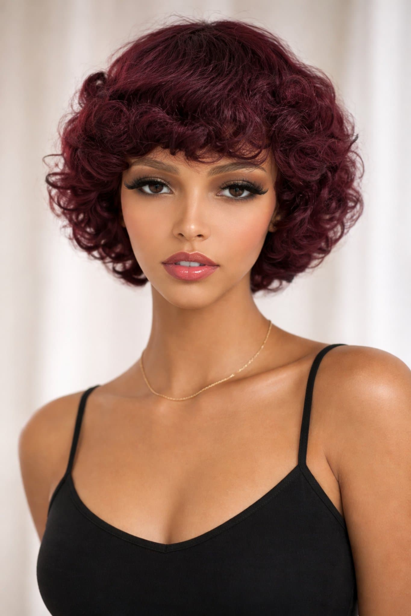 Peruca Miriam Saten Violet Peruca Miriam Saten Violet