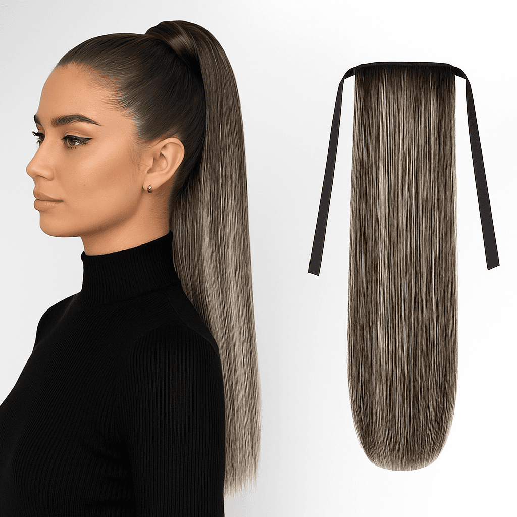 Coada de Păr Super Volum Balayage #2 #19