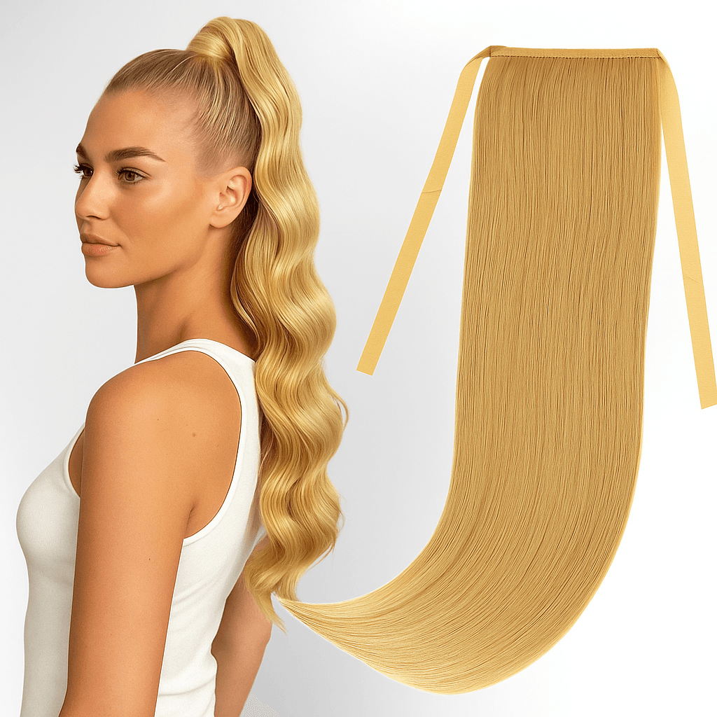 Coada de Păr Luxe Blond Auriu #27
