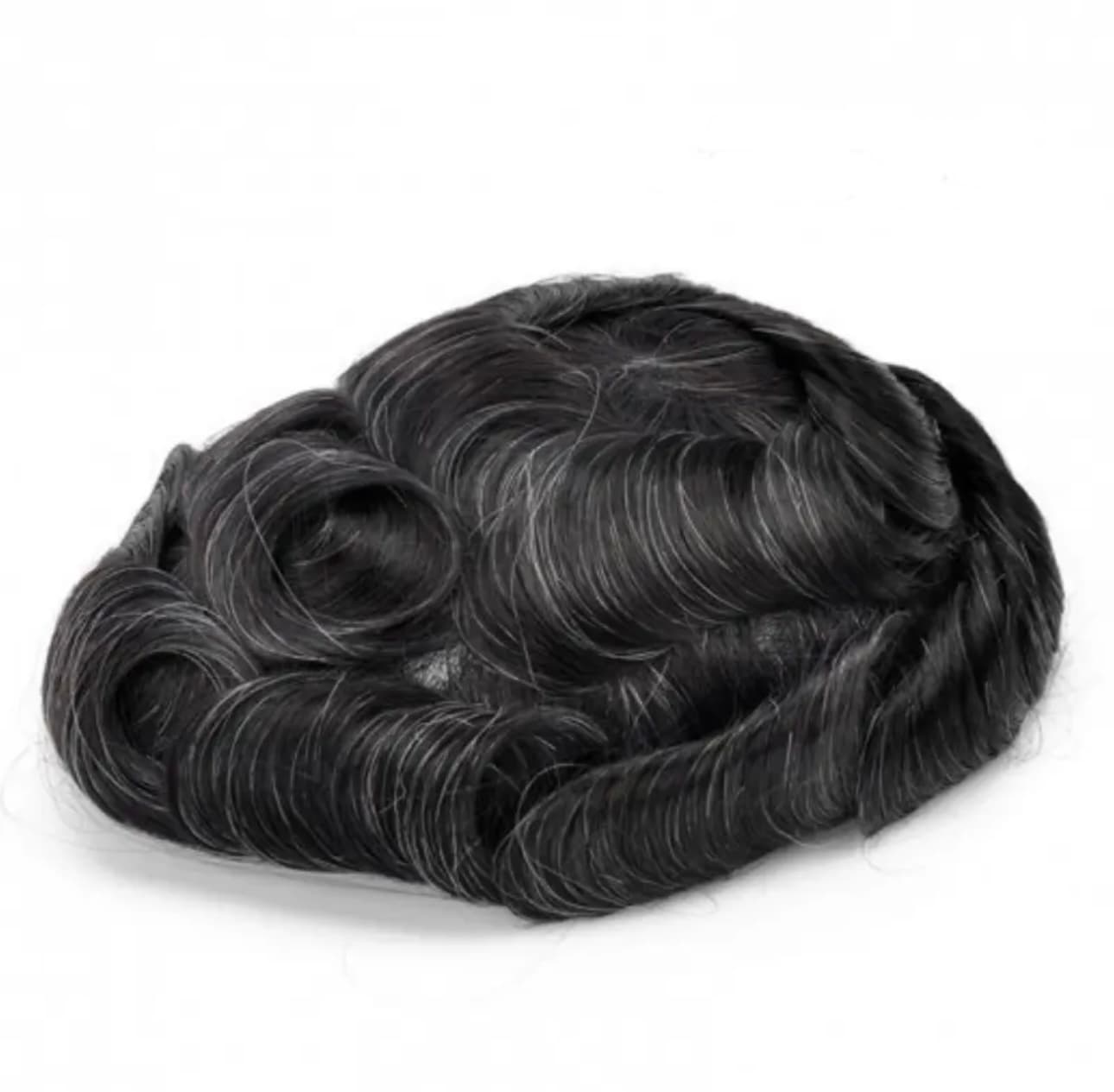 Peruca pentru Barbati Negru Natural Peruca pentru Barbati Negru Natural