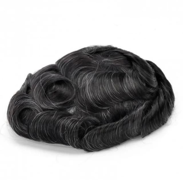 Peruca pentru Barbati Negru Natural Peruca pentru Barbati Negru Natural
