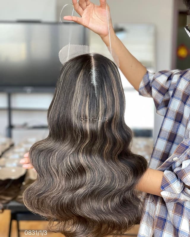 Peruca Partiala Super Volum SSS Balayage #2 8 12 Peruca Partiala Super Volum SSS Balayage #2 8 12