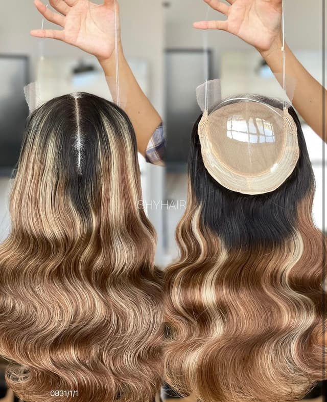 Peruca Partiala Super Volum SSS Balayage #8 Peruca Partiala Super Volum SSS Balayage #8