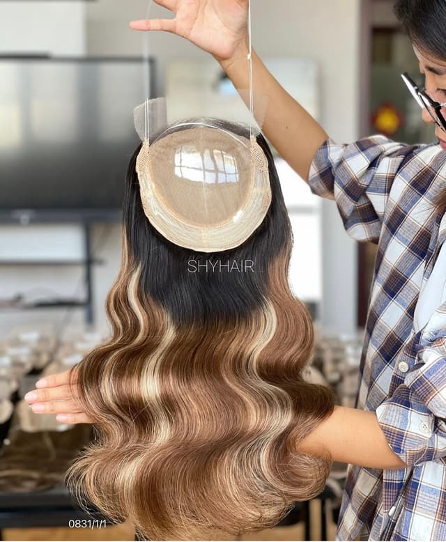 Peruca Partiala Super Volum SSS Balayage #8 Peruca Partiala Super Volum SSS Balayage #8