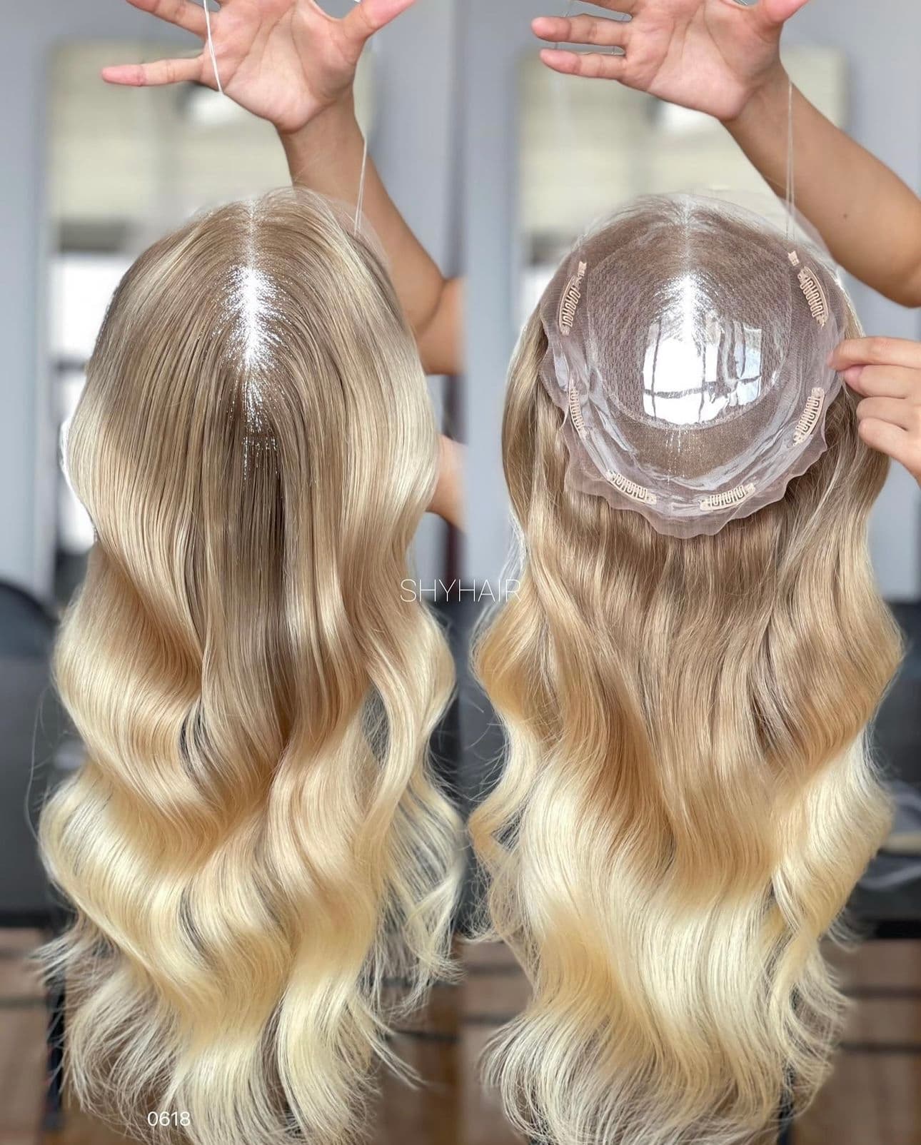 Peruca Partiala Super Volum SSS Balayage #9 613 Peruca Partiala Super Volum SSS Balayage #9 613