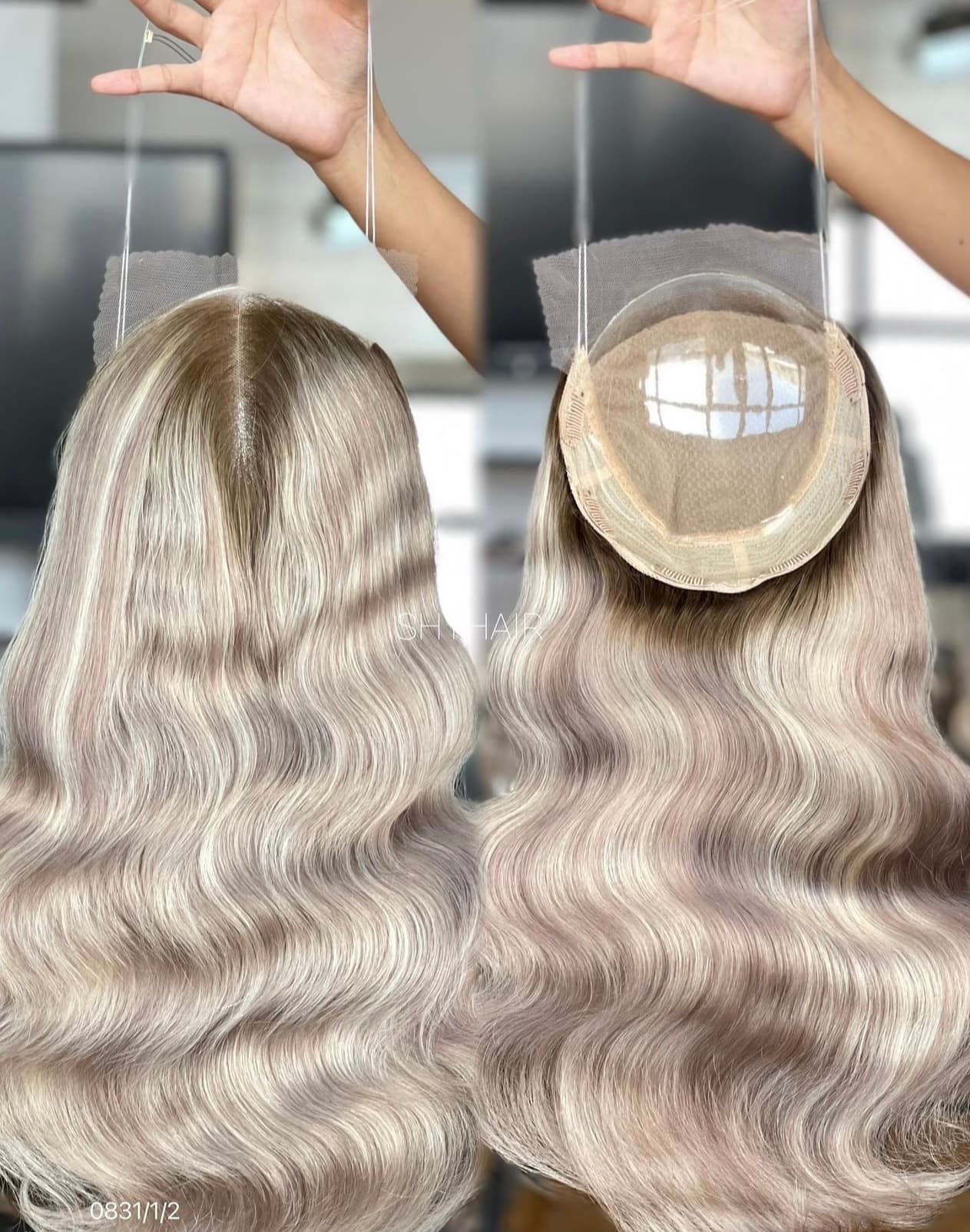 Peruca Partiala Super Volum SSS Balayage #R116 Peruca Partiala Super Volum SSS Balayage #R116