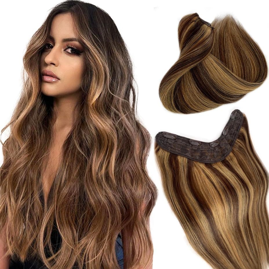 Tresa de Păr V-SHAPE Balayage #4 #24 Tresa de Păr V-SHAPE Balayage #4 #24