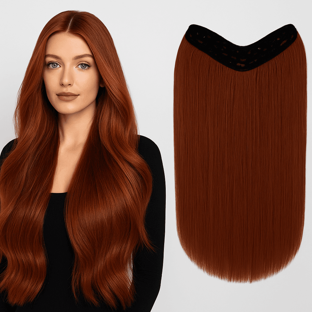 Tresa de Păr V-SHAPE #33 Roșcat Tresa de Păr V-SHAPE #33 Roșcat