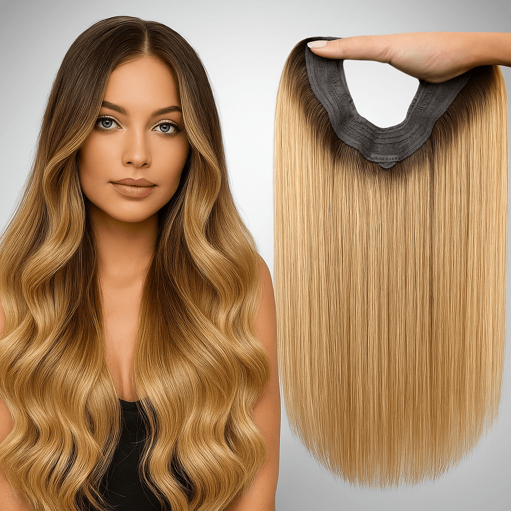 Tresa de Păr V-SHAPE Ombre #2 #8