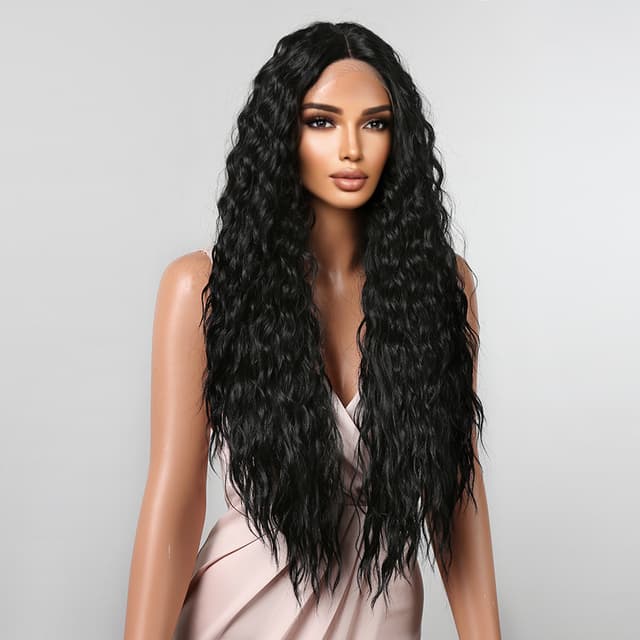 Peruca Curly Black Peruca Curly Black