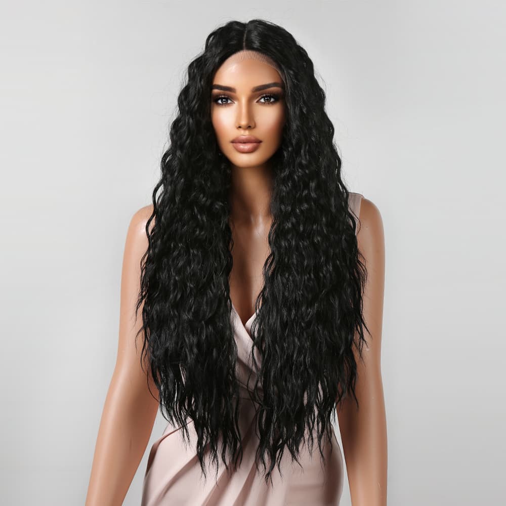 Peruca Curly Black Peruca Curly Black