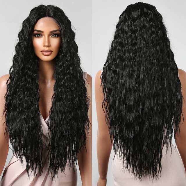 Peruca Curly Black Peruca Curly Black