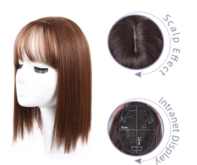 Peruca Partiala Cu Breton #4