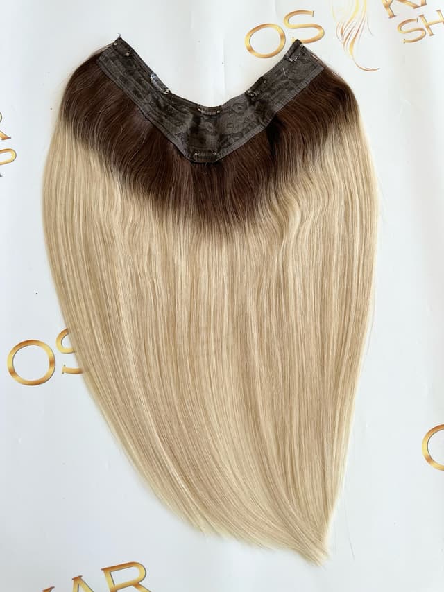 Trese de Par Natural V-Shape Volum si Lungime Ombre #3/#60 Trese de Par Natural V-Shape Volum si Lungime Ombre #3/#60