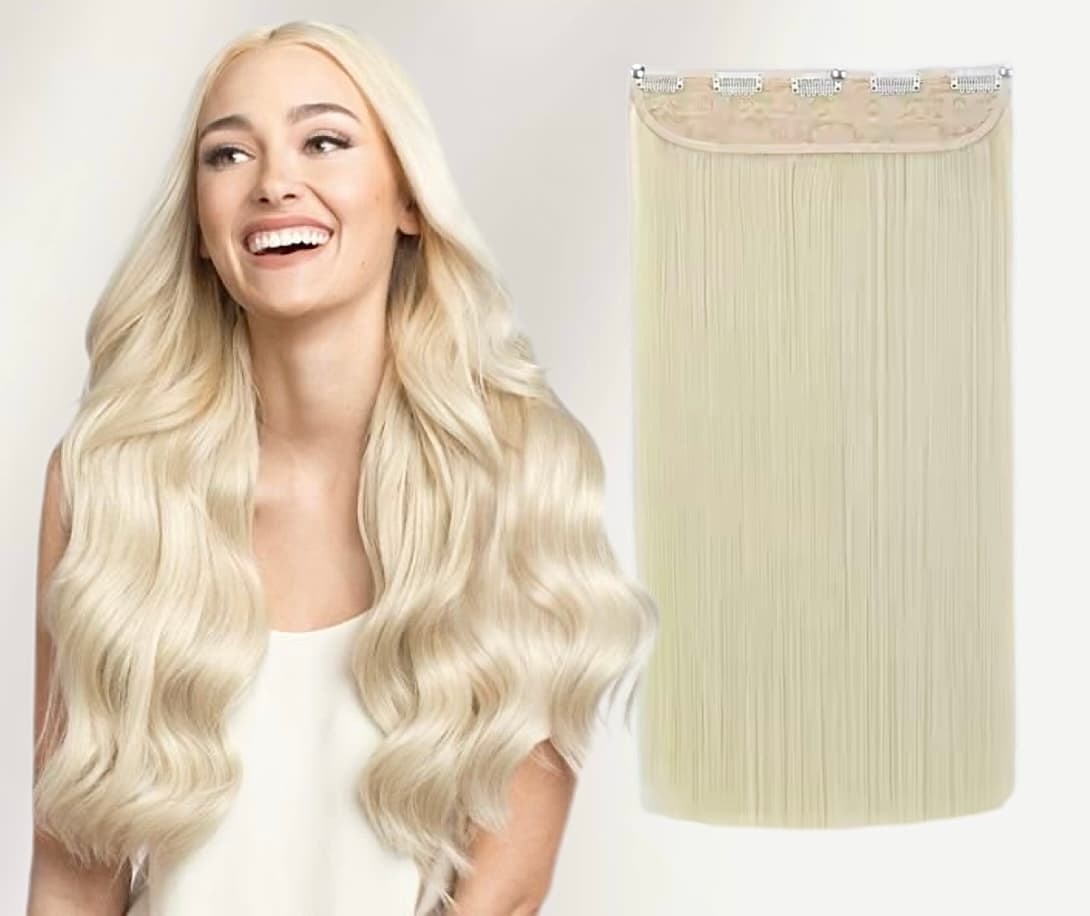 Trese de Par Plus de Volum #60 BLOND PLATINAT Trese de Par Plus de Volum #60 BLOND PLATINAT