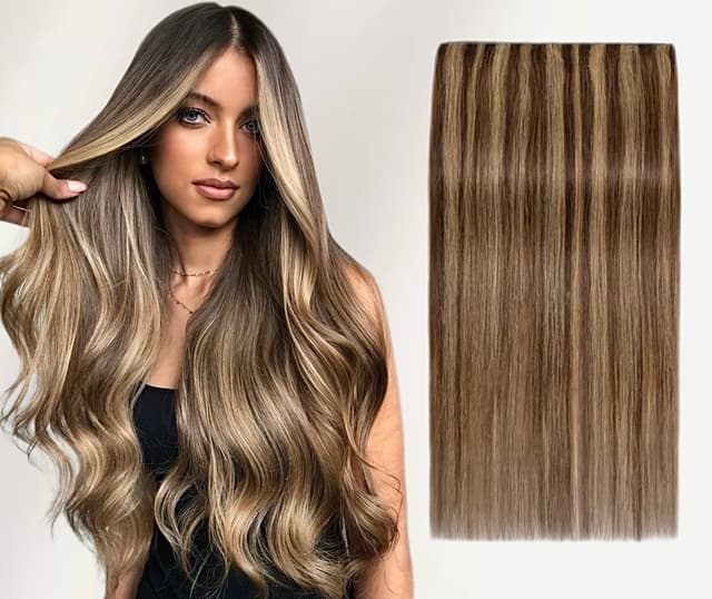 Треси за коса Обем и дължина Balayage #9/Light grey Треси за коса Обем и дължина Balayage #9/Light grey