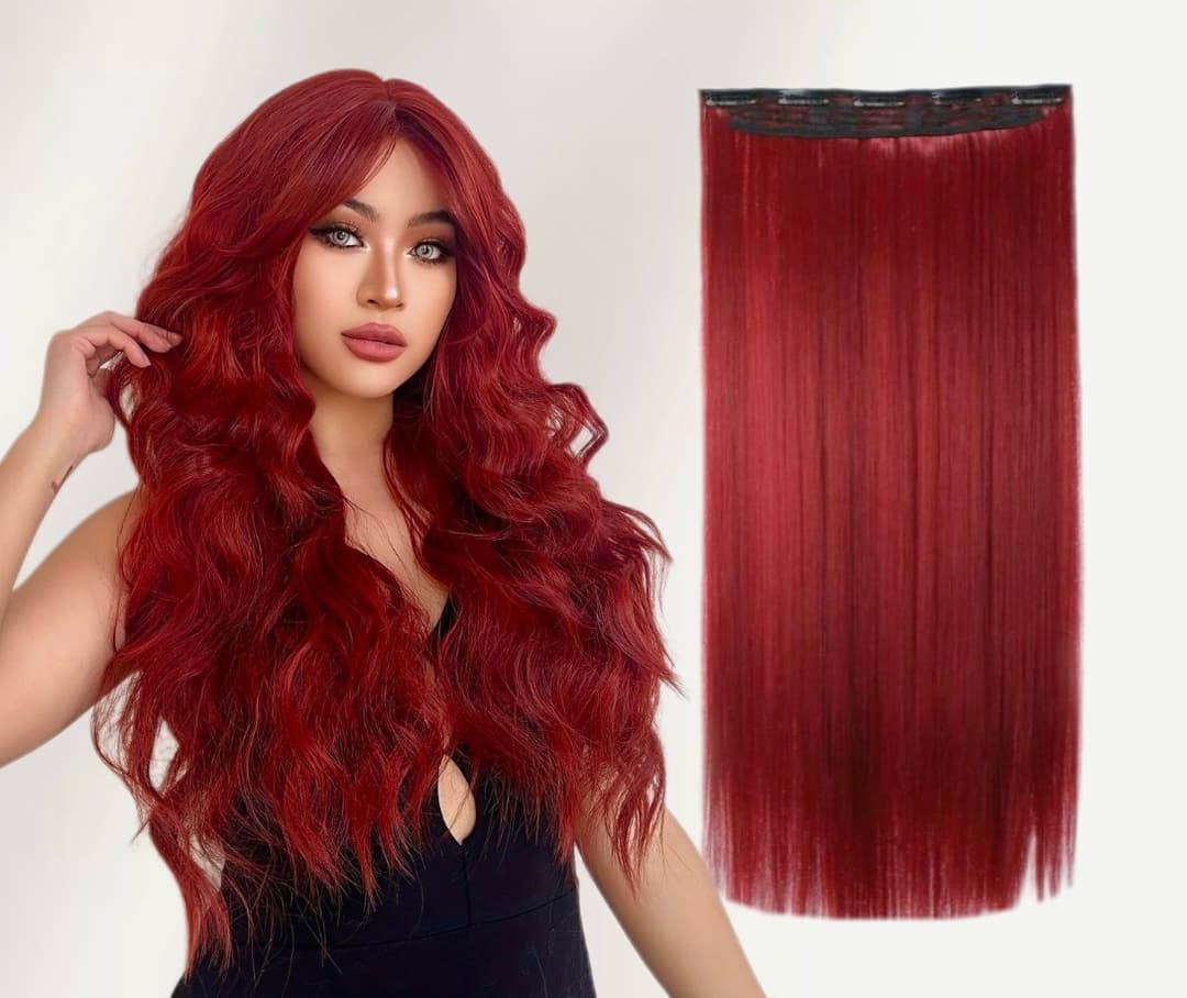 Trese de Par Volum si Lungime Red