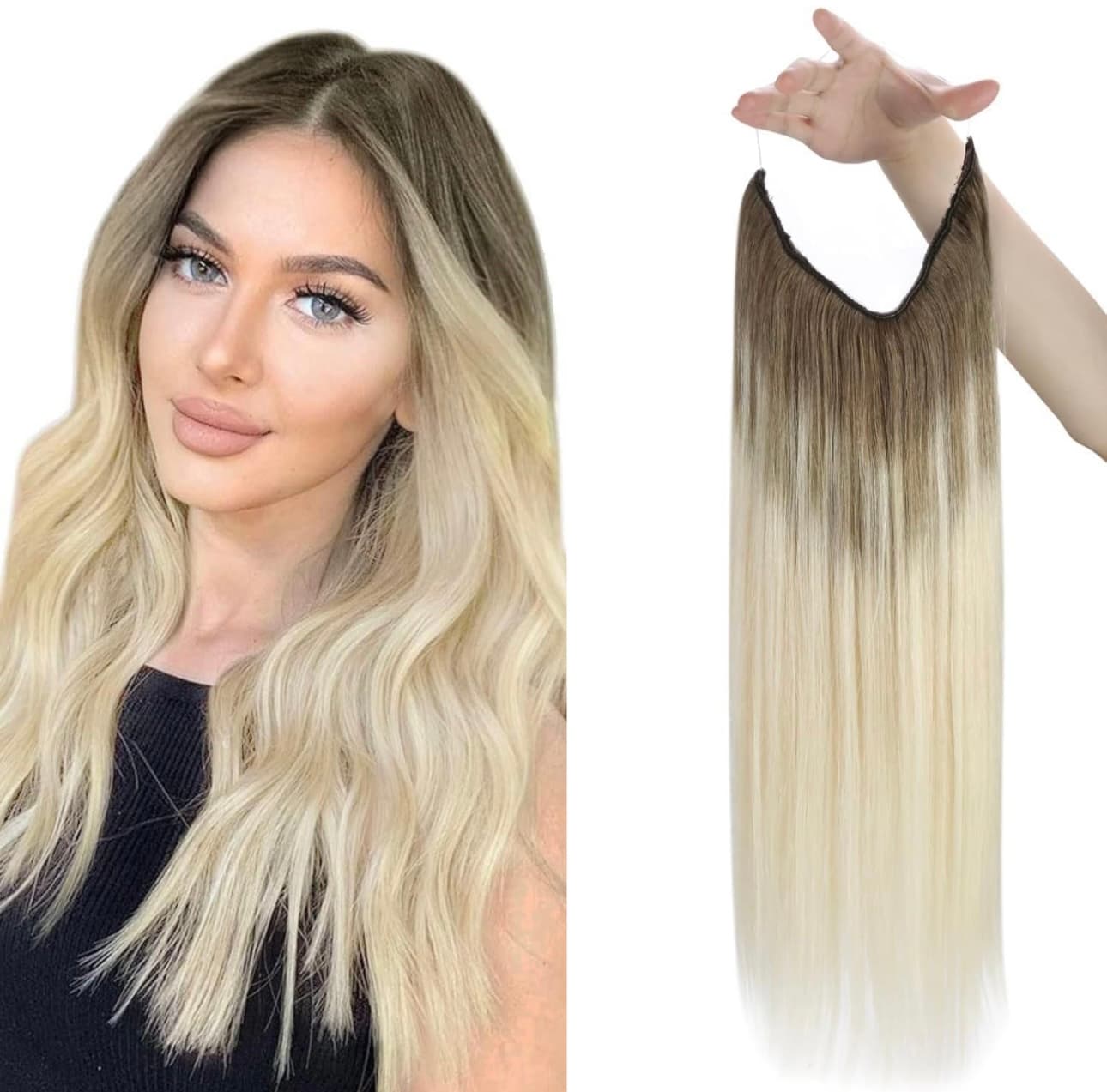Екстензии Flip in Обем и дължина Ombre #3 #613 Екстензии Flip in Обем и дължина Ombre #3 #613