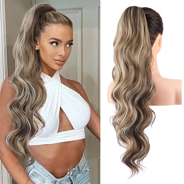Coada cu Snur Balayage #60A/ #8 70 cm Coada cu Snur Balayage #60A/ #8 70 cm