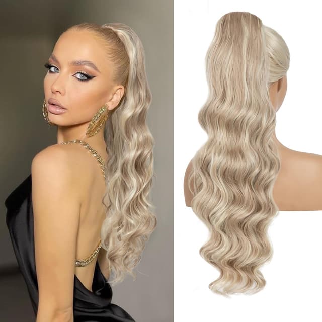 Blond #18/60 Опашка с връзка, 70 cm Blond #18/60 Опашка с връзка, 70 cm