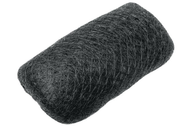 Set 3 bureti din par natural pentru coc Negru Set 3 bureti din par natural pentru coc Negru