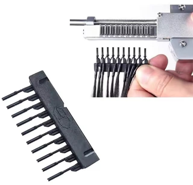 Set de 40 de ustensile necesare pentru aplicarea extensiilor 6D Set de 40 de ustensile necesare pentru aplicarea extensiilor 6D