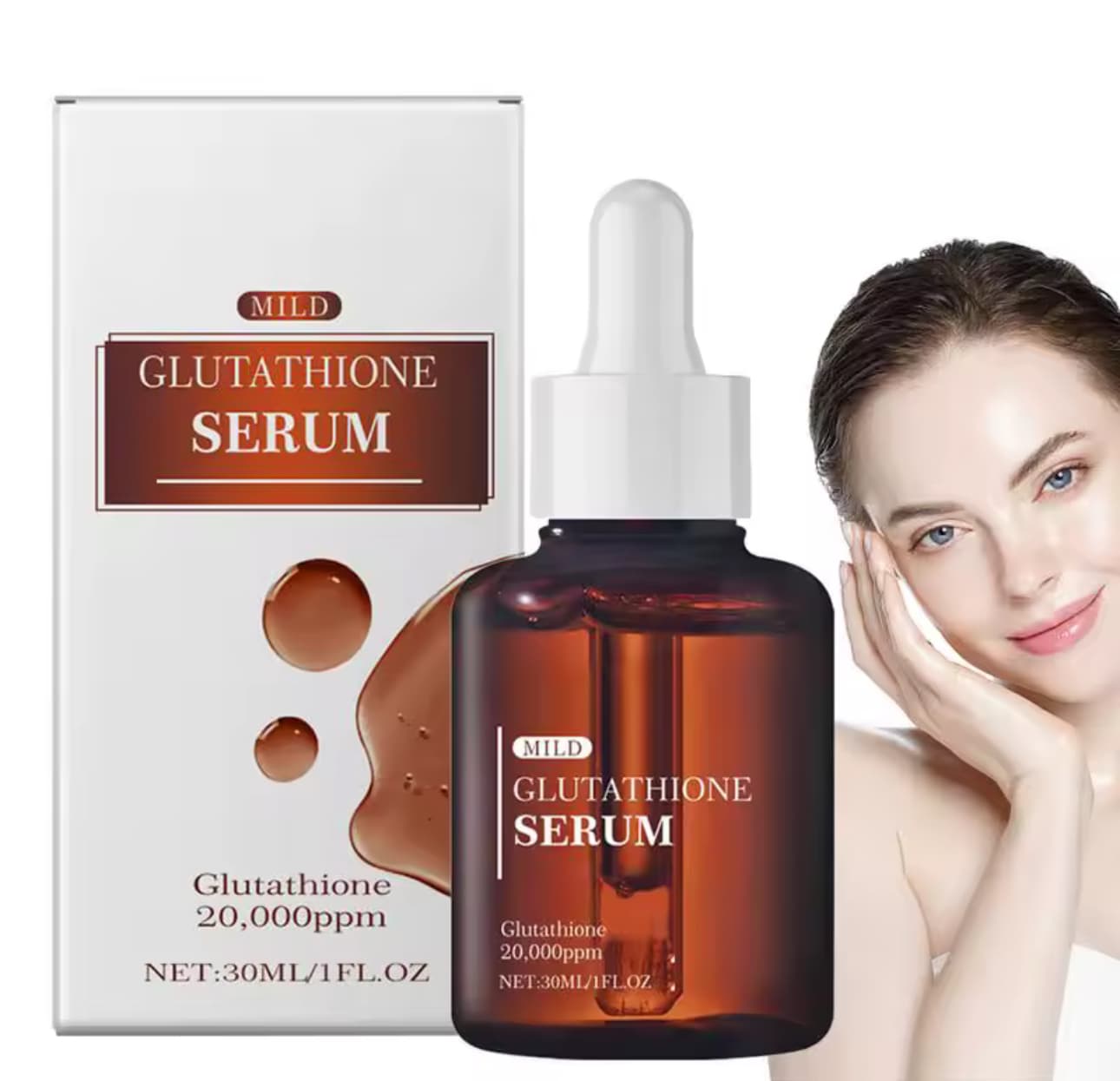 Ser pentru fata cu glutation, pentru reducerea liniilor fine si a ridurilor, 30 ml Ser pentru fata cu glutation, pentru reducerea liniilor fine si a ridurilor, 30 ml