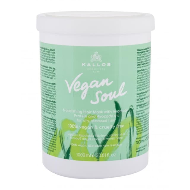 Masca nutritiva cu proteine vegetale si ulei de avocado pentru par, 1000ml Masca nutritiva cu proteine vegetale si ulei de avocado pentru par, 1000ml