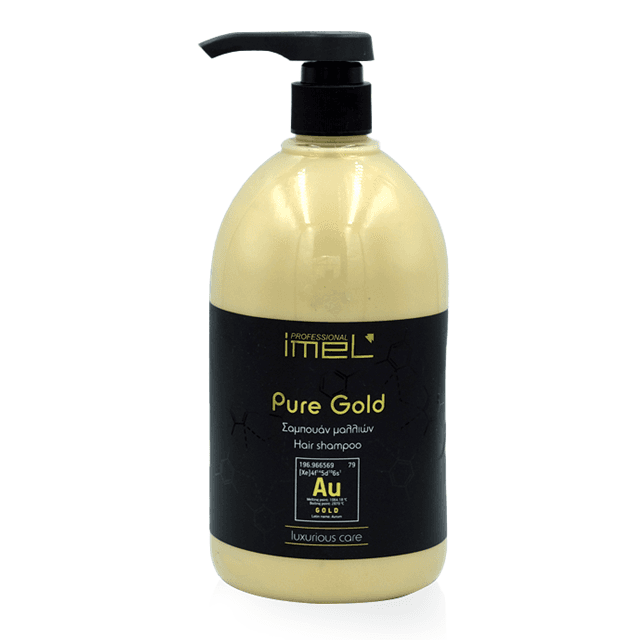 SAMPON cu particule de aur, PURE GOLD 1000 ml SAMPON cu particule de aur, PURE GOLD 1000 ml
