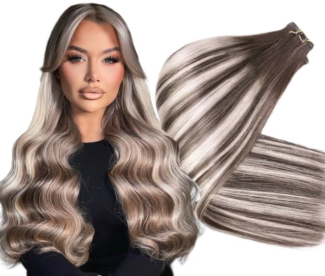 Extensii Clip-On Luxe Balayage Suvitat #7 Light Grey Extensii Clip-On Luxe Balayage Suvitat #7 Light Grey